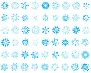 Image showing snowflakes