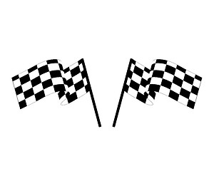 Image showing racing flag