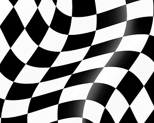 Image showing racing flag