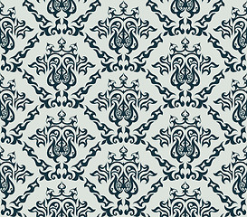 Image showing seamless damask pattern