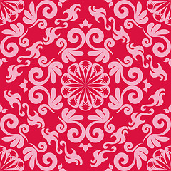 Image showing seamless damask pattern