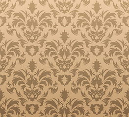 Image showing seamless damask pattern