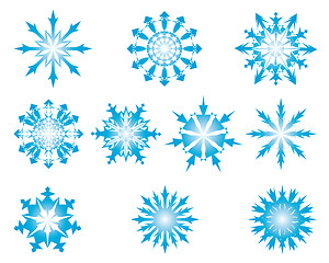 Image showing snowflakes