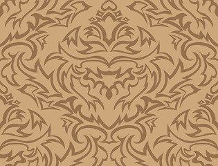 Image showing seamless damask pattern