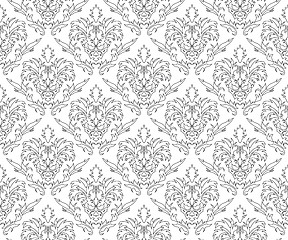 Image showing seamless damask pattern