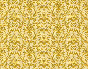 Image showing seamless damask pattern