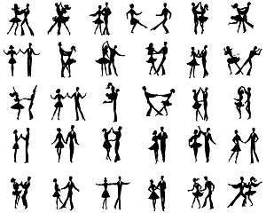 Image showing ballroom dancers