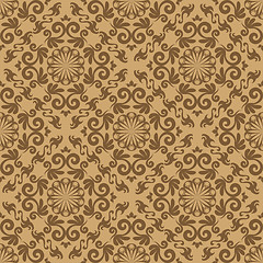 Image showing seamless damask pattern