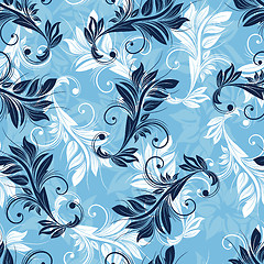 Image showing seamless floral pattern