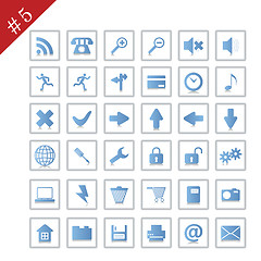 Image showing icon set #5