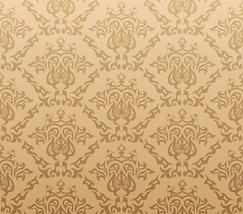 Image showing seamless damask pattern