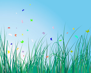 Image showing grass background