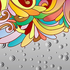 Image showing multicolor abstract background