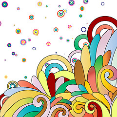 Image showing multicolor abstract background