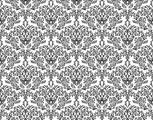 Image showing seamless damask pattern