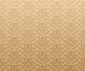 Image showing seamless damask pattern