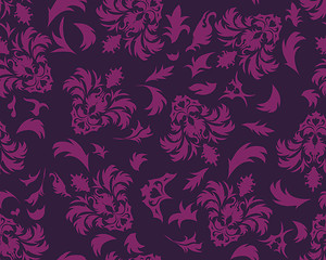 Image showing seamless floral pattern