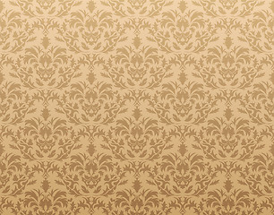 Image showing seamless damask pattern