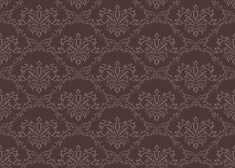 Image showing seamless damask pattern