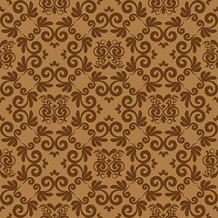 Image showing seamless damask pattern