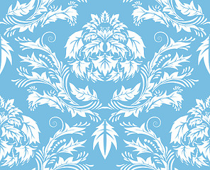 Image showing seamless damask pattern