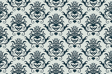 Image showing seamless damask pattern