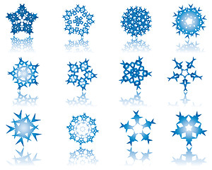 Image showing snowflakes