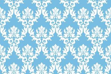 Image showing seamless damask pattern