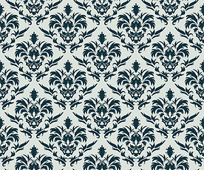 Image showing seamless damask pattern