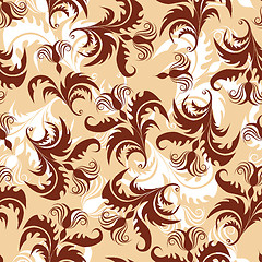 Image showing seamless floral pattern