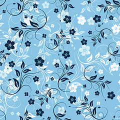 Image showing seamless floral pattern