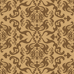 Image showing seamless damask pattern