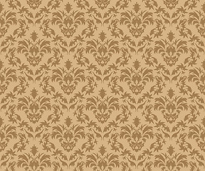 Image showing seamless damask pattern