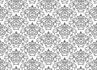 Image showing seamless damask pattern