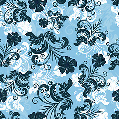 Image showing seamless floral pattern