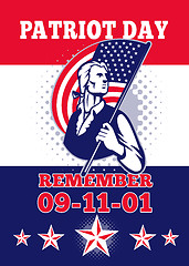 Image showing American Patriot Day Poster 911 Greeting Card