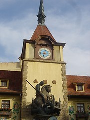 Image showing German Clock Tower