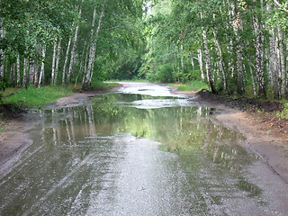 Image showing dirty road