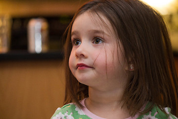 Image showing Beautiful, happy child posing