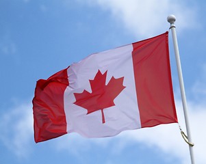 Image showing Flag of Canada