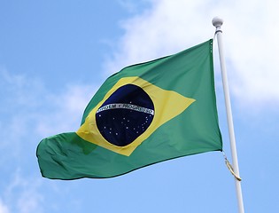 Image showing Flag of Brazil