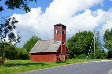 Image showing Old fire tower