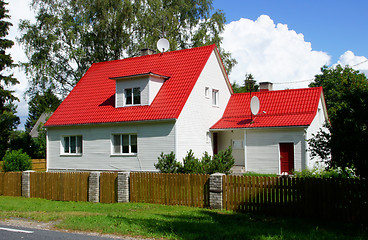 Image showing The wooden house