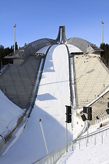 Image showing The new Holmenkollen skijump arena