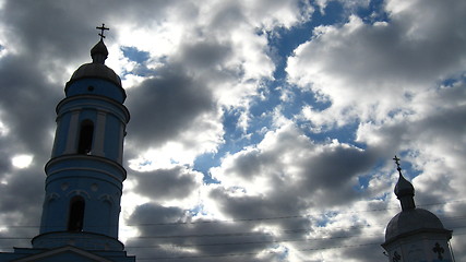 Image showing the tower of church