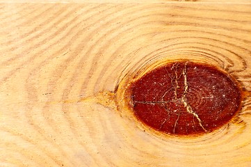 Image showing Knot in Wood