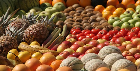 Image showing Lot of fruit