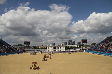 Image showing Olympic equestrian arena in Greenwhich