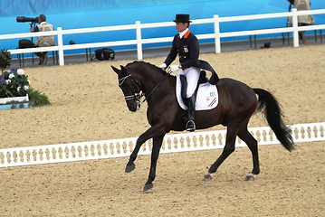 Image showing Dutch dressage rider