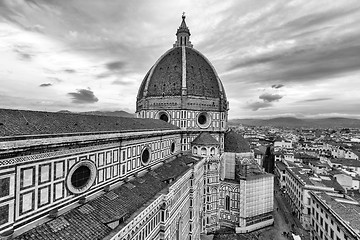 Image showing view of the cathedral of Florence